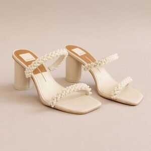 Dolce Vita - Noel Heels - Vanilla Pearls